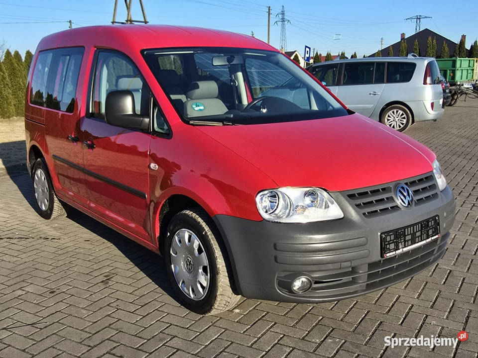 Volkswagen Caddy 14benz 5 Caddy Samochody osobowe Kutno