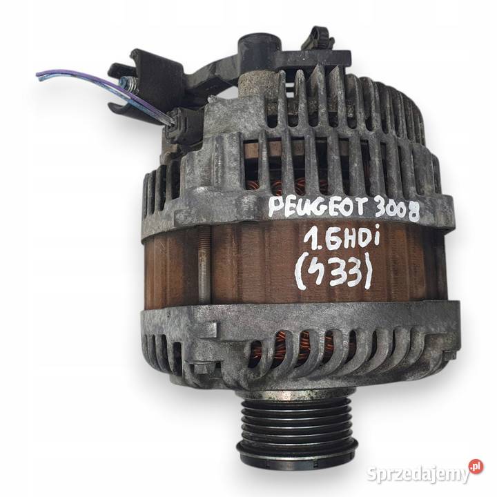 ALTERNATOR Peugeot 3008 16 HDi 9654752880 Chełm