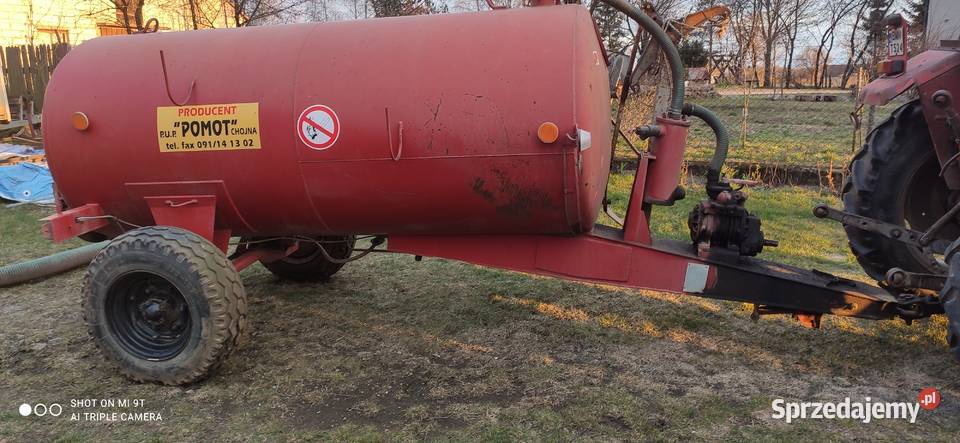 Wóz asenizacyjny beczkowóz 2500l Pomot Chojna podlaskie Białystok