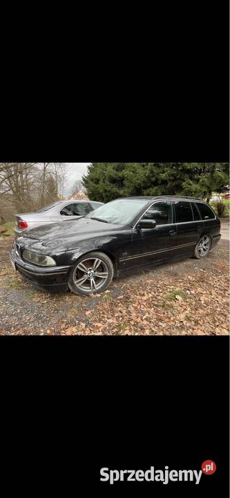 BMW e39 530i uszkodzone elektryczne szyby Seria 5 Samochody osobowe Stary Zawidów