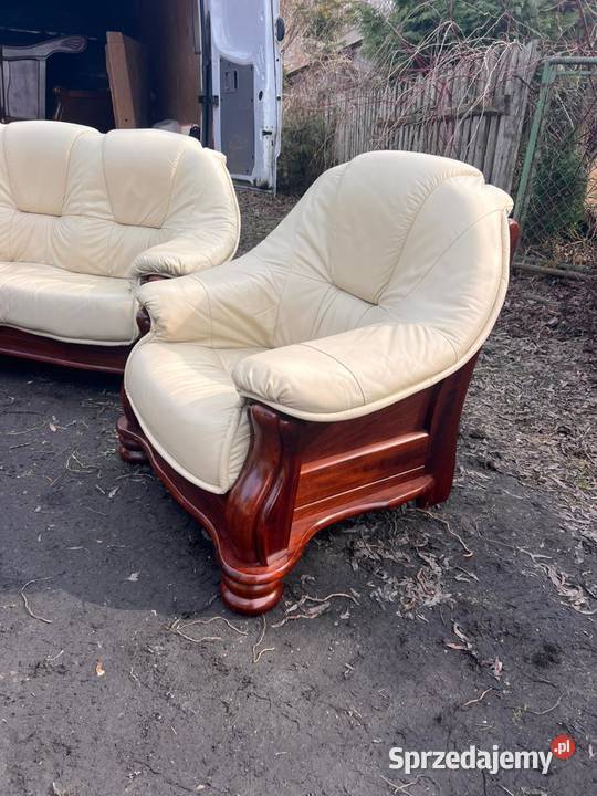Wypoczynek skórzany Meble do salonu Tomaszów Lubelski