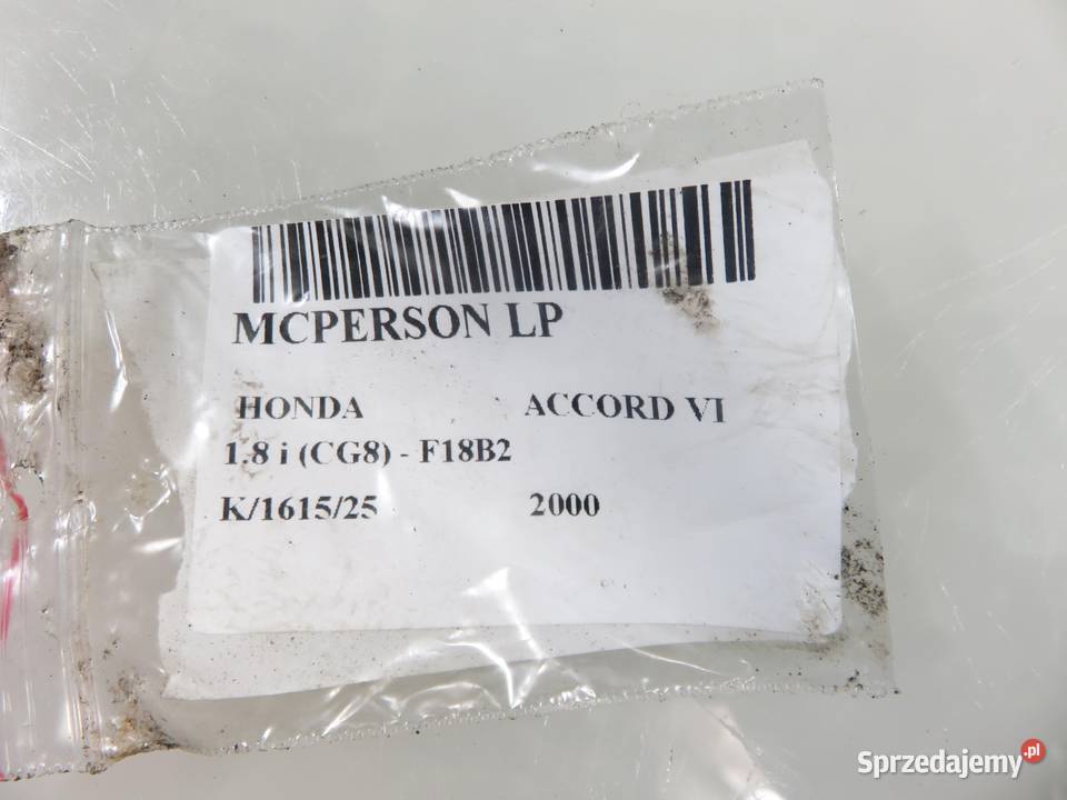 MCPERSON LEWY PRZEDNI HONDA ACCORD VI 18 i małopolskie