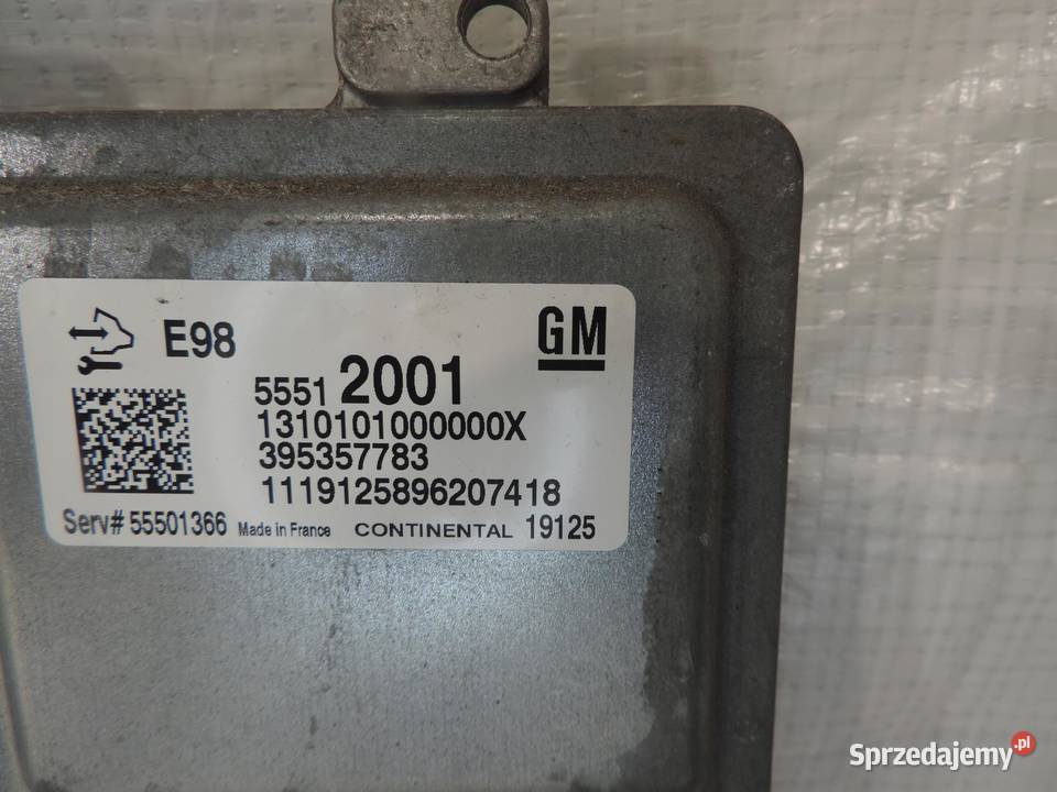 KOMPUTER SILNIKA STEROWNIK OPEL ASTRA K V 16