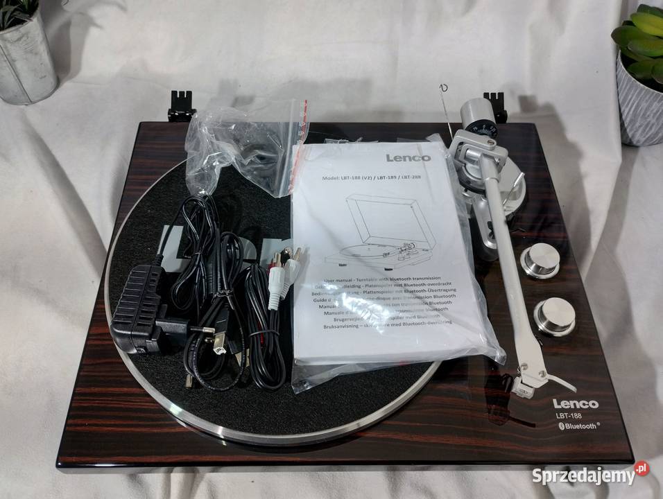 OUTLET Gramofon Lenco LBT188WA Bluetooth USB GW Świerklaniec