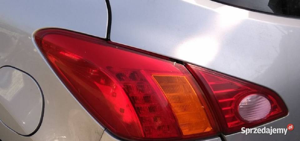 LAMPA TYLNA PRAWA LEWA KLAPA NISSAN MURANO Z51 osobowe Nowy Tomyśl sprzedam