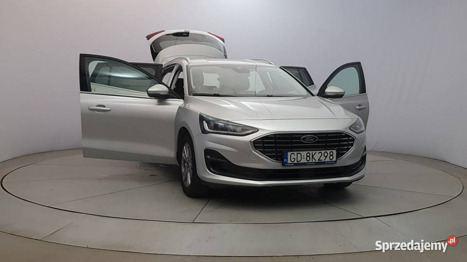 Ford Focus 10 EcoBoost mHEV Titanium X Z srebrny Warszawa