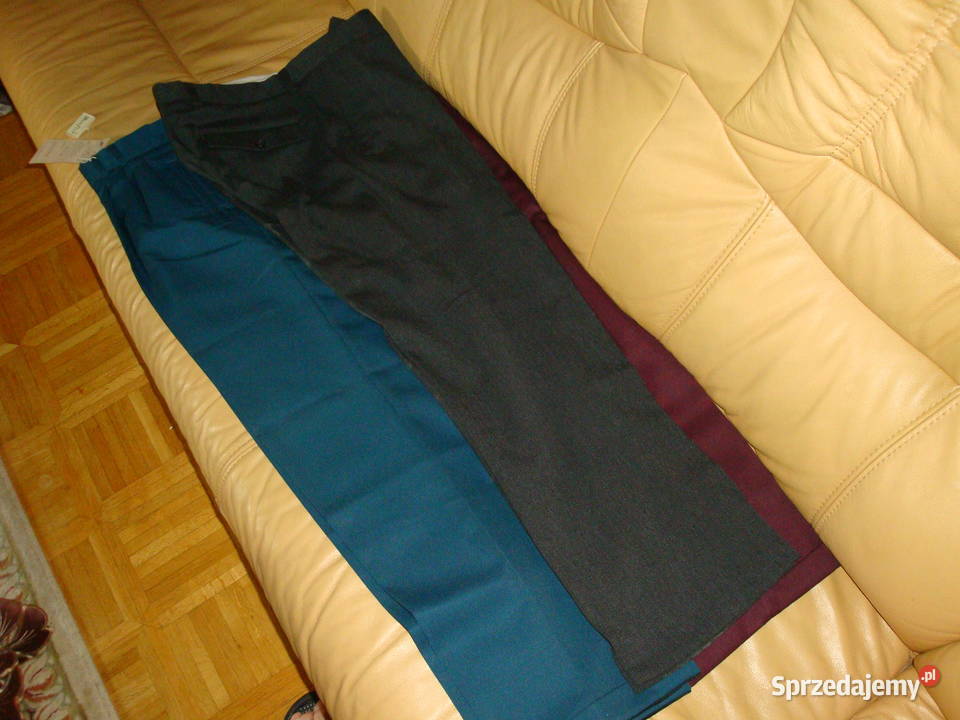 Garnitur spodnie męski NOWY Warszawa