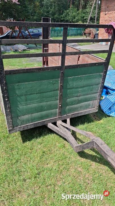 Kołówka przyczepa jedno osiowa balajda do nieuszkodzony Przyczepy rolnicze Przyczepy rolnicze Mokrsko