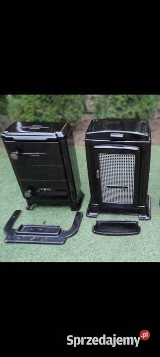 Piec koza żeliwny szamot emaliowany buderus Garby