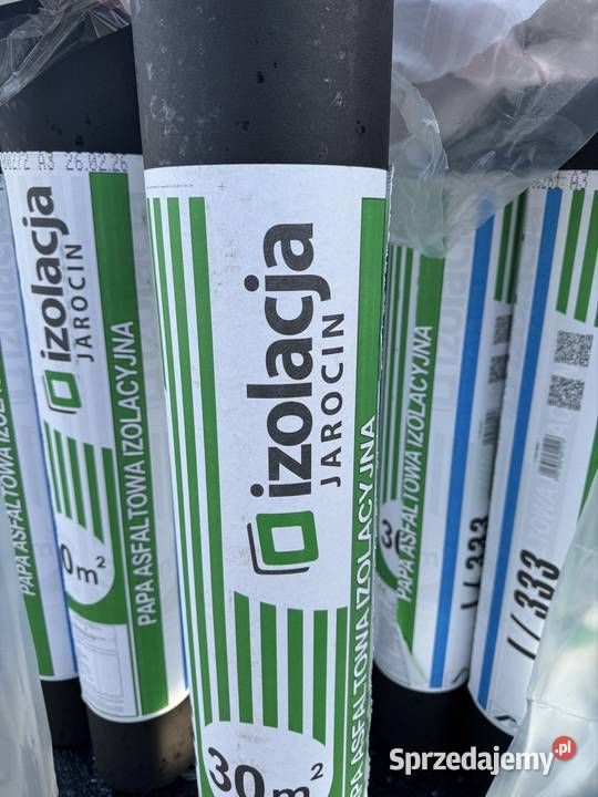 papa izolacyjna I 333 ochronna cienka 30 m2 do Oleśnica