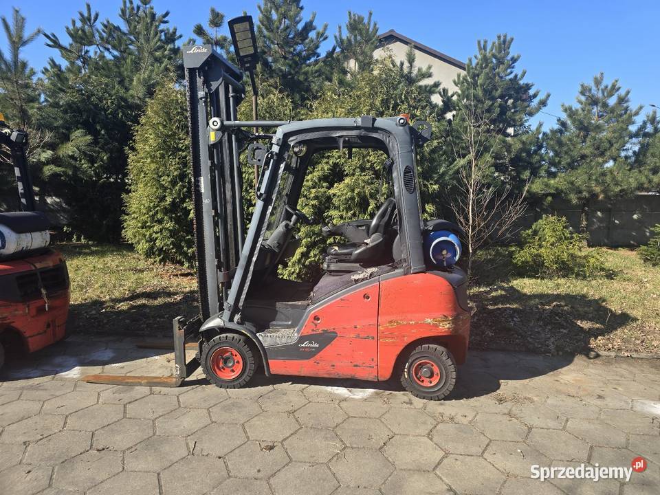 LINDE H16T02 2019 import Niemcy Biznes i Przemysł wielkopolskie Godziesze Małe