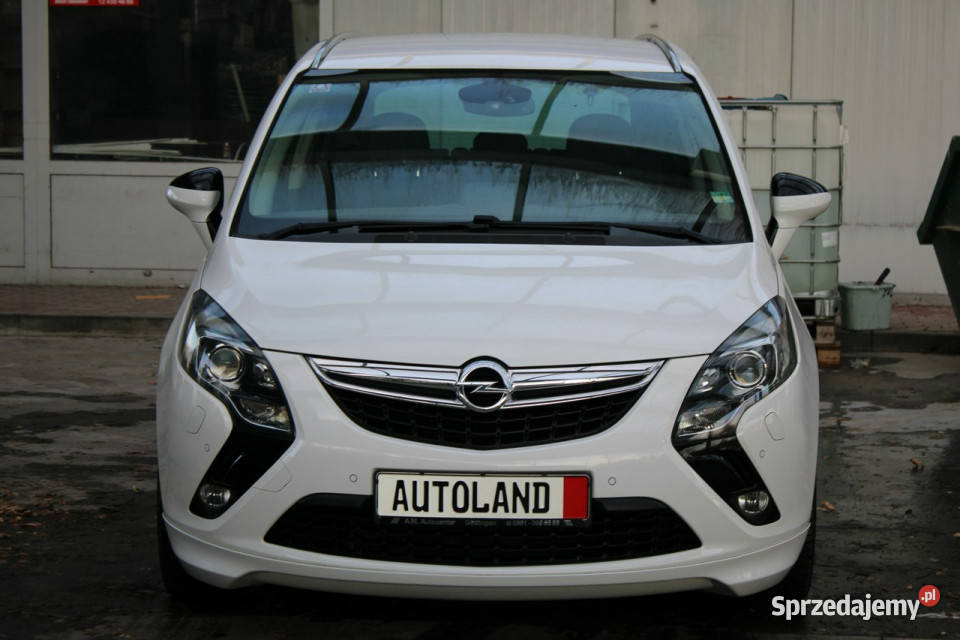 Opel Zafira OPC LINE7 osobowy bogate biały Gliwice