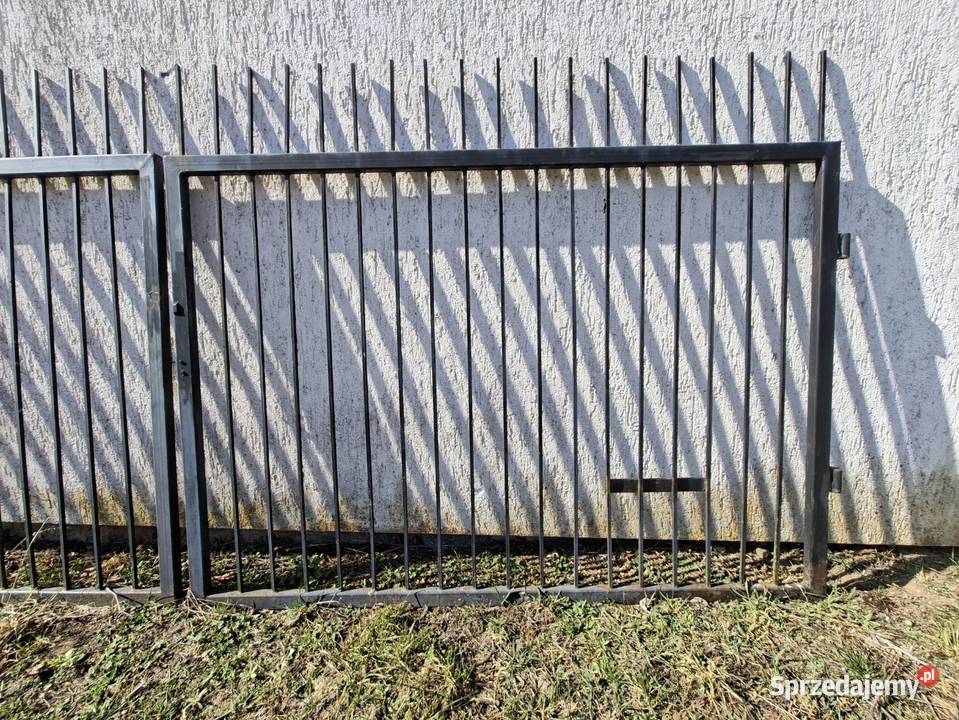 BRAMA stalowa z furtką Brzozówko