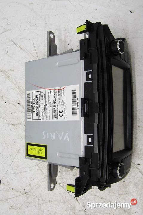 RADIO NAWIGACJA NAVI TOYOTA YARIS III 861400D020