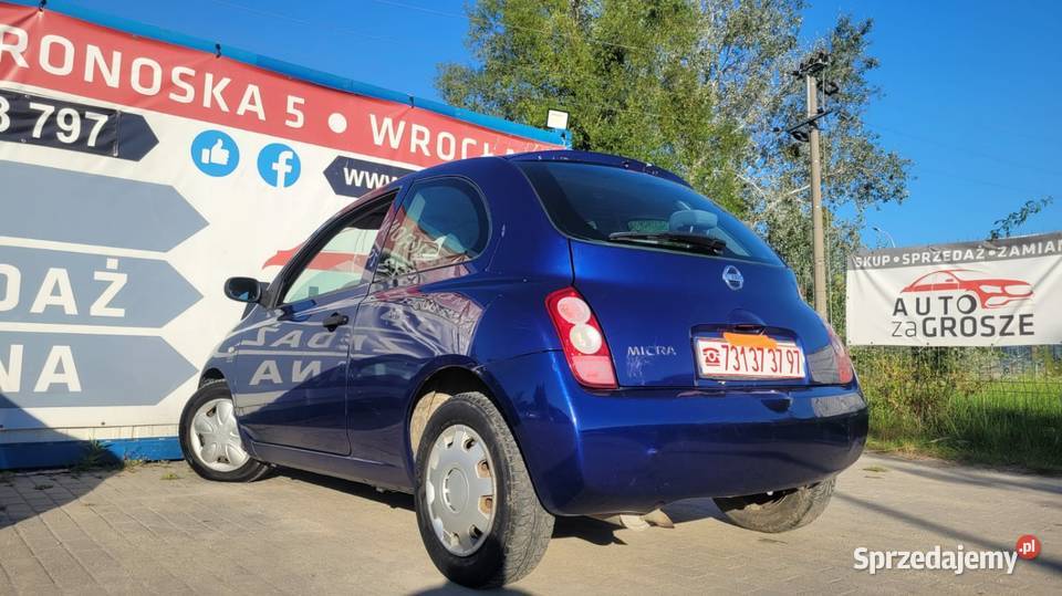 Nissan Micra 12 Benzyna Oszczędny Klimatyzacja dolnośląskie Wrocław