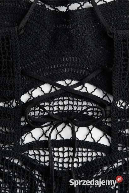 czarna sukienka hm xs 34 Toruń