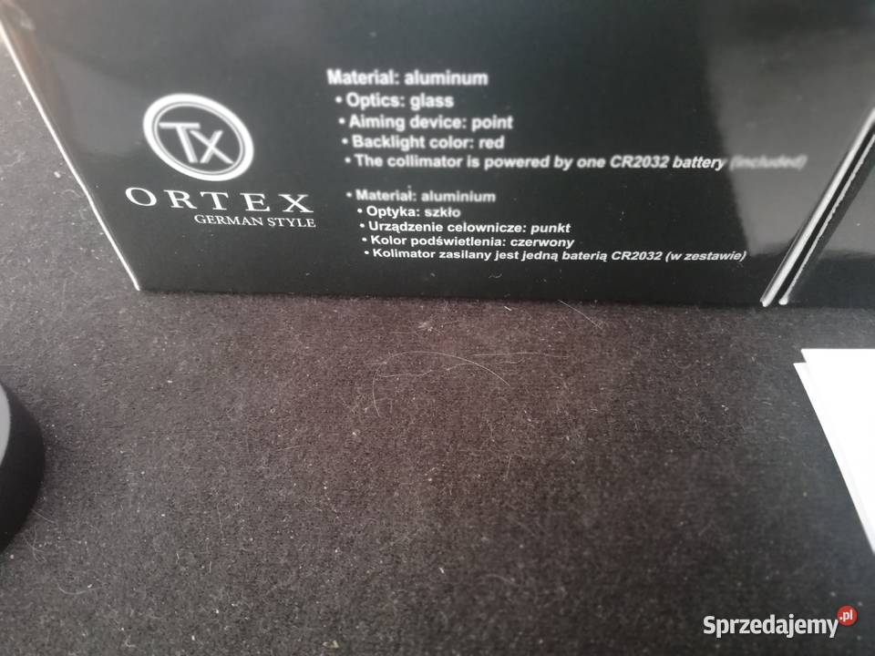 Kolimator Ortex 1x40 EG śląskie Ruda Śląska