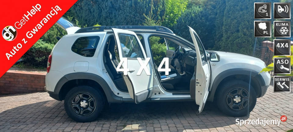 Dacia Duster 4X4 Salon 15DCI 110 30 Netto FV23 I pomorskie Gdańsk