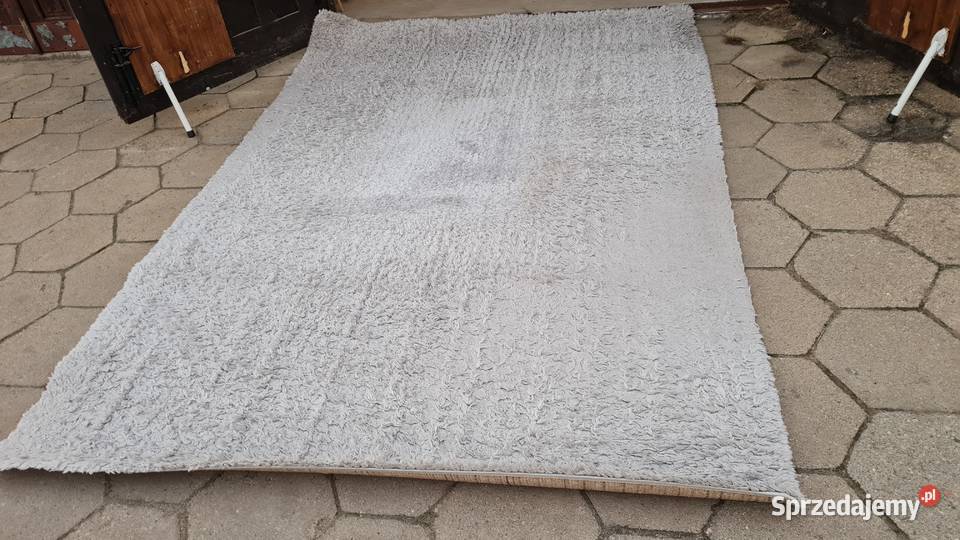 Dywan2 x 29 shaggi i 16 x 12 m gruby włos jasny