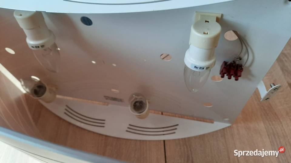 Lampa plafon Sforzin Illuminazione odcienie brązowego Żodyń