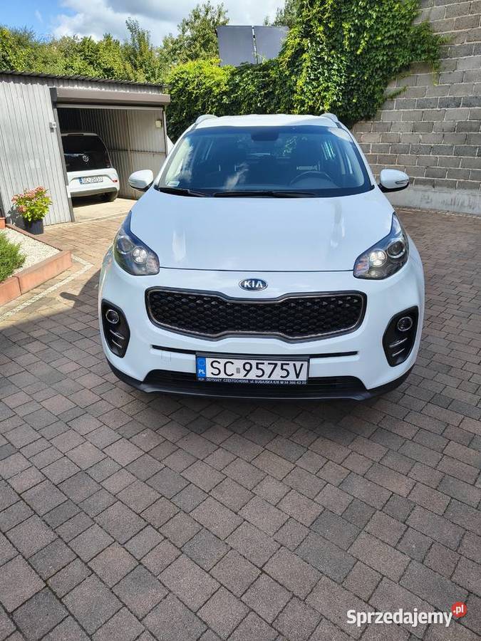 Kia Sportage 16 bezyna 2017 kurtyny powietrzne Częstochowa