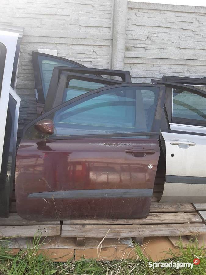 Fiat Stilo 5 d drzwi lewe przednie komplet 4 Łódź