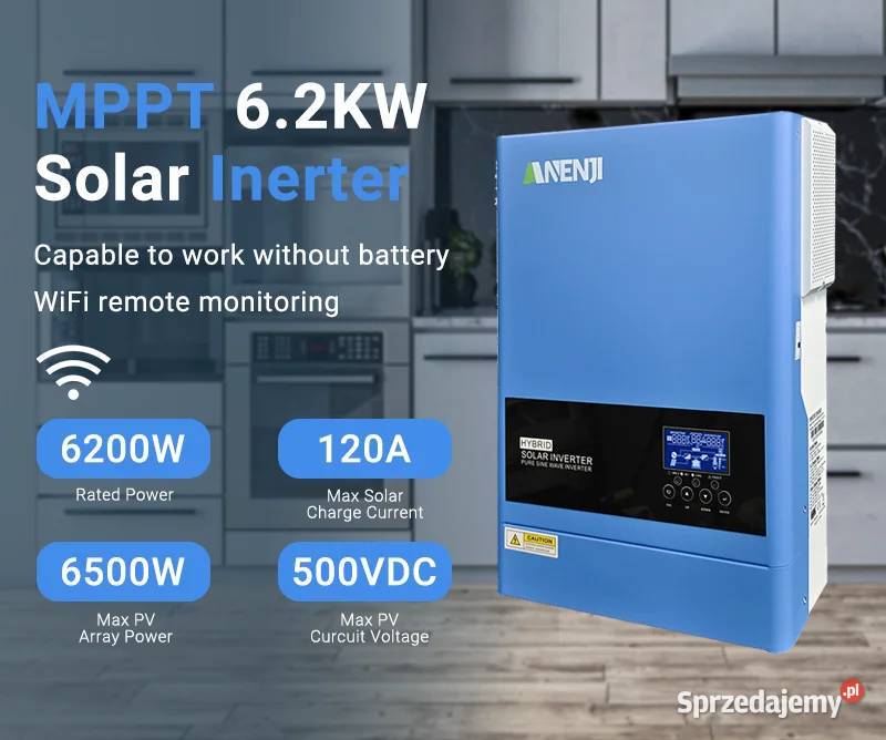 Falownik Inwerter hybrydowy offgrid 62kw MPPT Falowniki Głogów