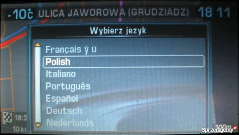 CITROEN PEUGEOT LANCIA RT3 POLSKIE MENU MAPA GPS i akcesoria łódzkie Poddębice