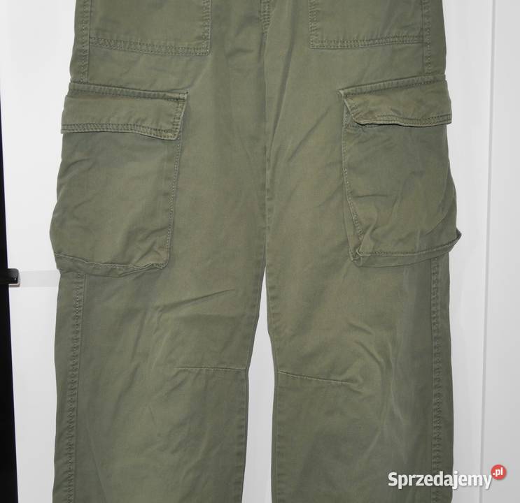 Bershka Cargo fajne spodnie bojówki 32 XXS dolnośląskie
