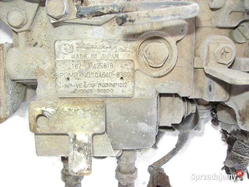 Pajero I 25 TD Pompa wtryskowa 1046408360 Mińsk Mazowiecki
