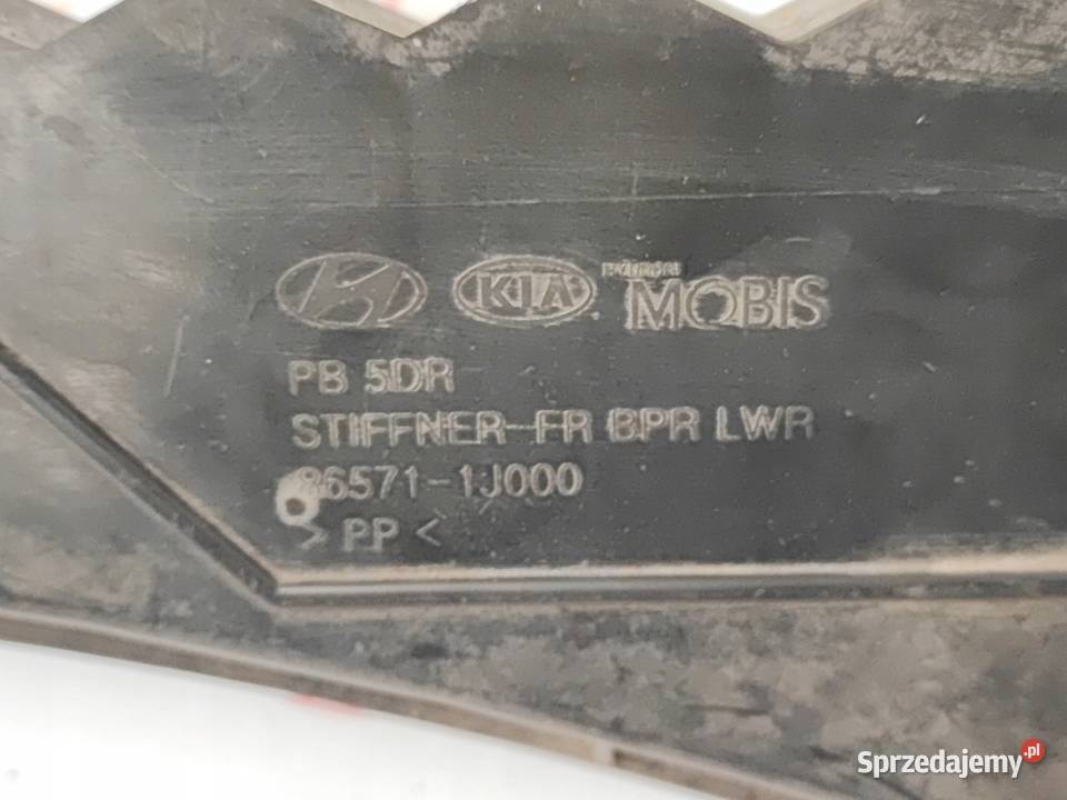 HYUNDAI I20 I 10r wzmocnienie pasa przód Kielce