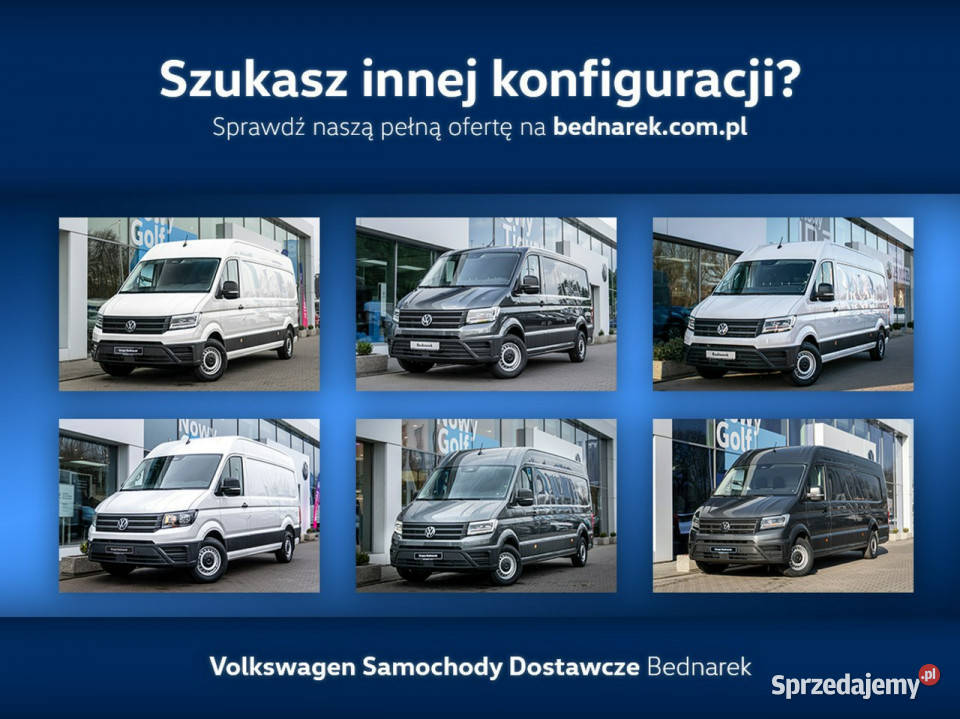 Volkswagen Crafter FL Furgon L3 20 TDI 177 Łódź