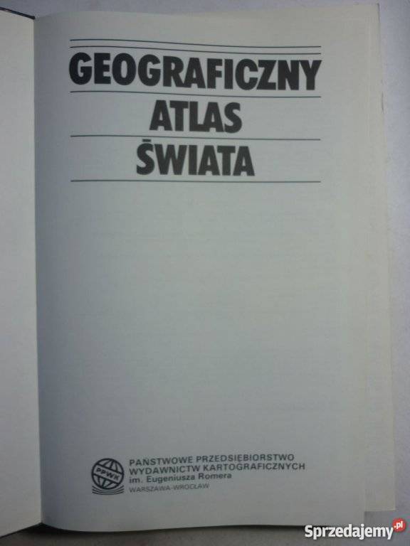 GEOGRAFICZNY ATLAS ŚWIATA Ustka