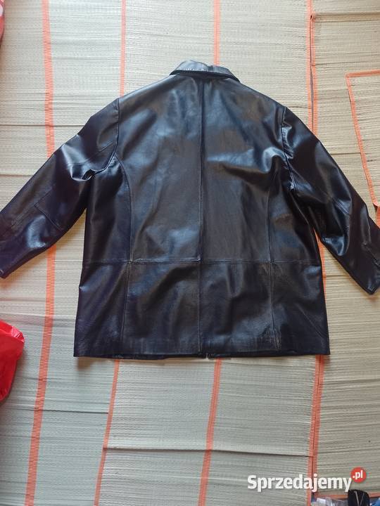 2XL3XL Skórzana kurtka z Londynu Genuin Leather Kurtki i płaszcze