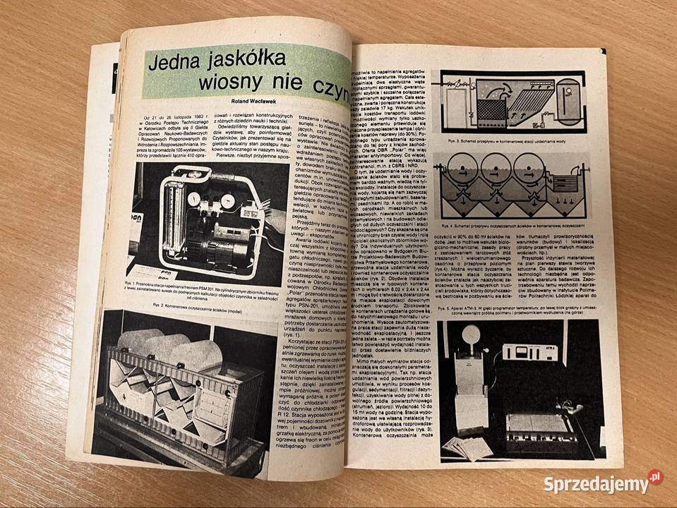 Młody Technik 4 z 1984 r Grudziądz