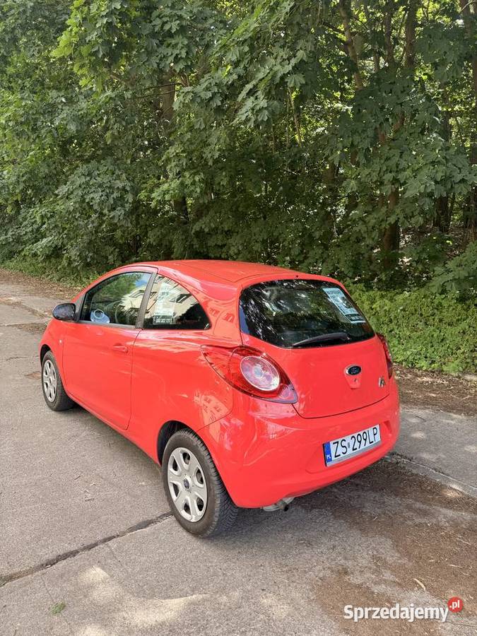 Ford Ka klima grzana szyba przednią i fotele czerwony Szczecin