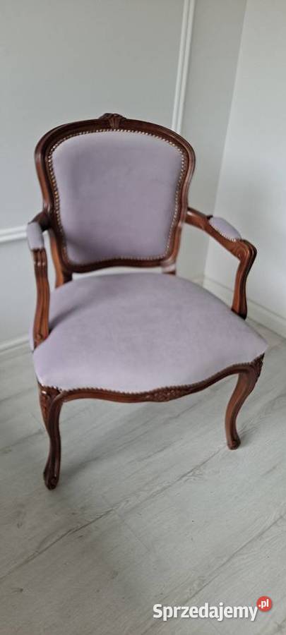 Stylowy fotel krzesło Ludwik Ludwikowski Szczecin