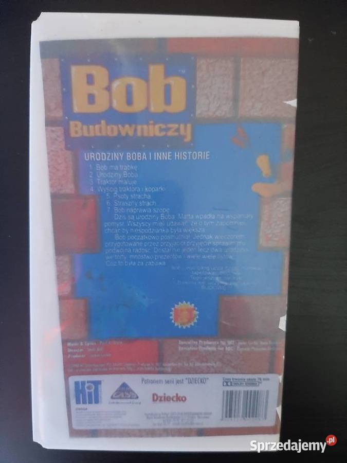Bob Budowniczy Urodziny Boba i inne Historie VHS kujawsko-pomorskie