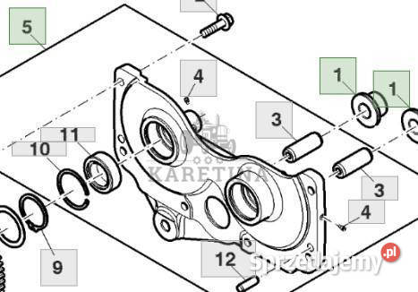 John Deere 8130 8230 8330 8430 8530 Obudowa Jastrzębniki