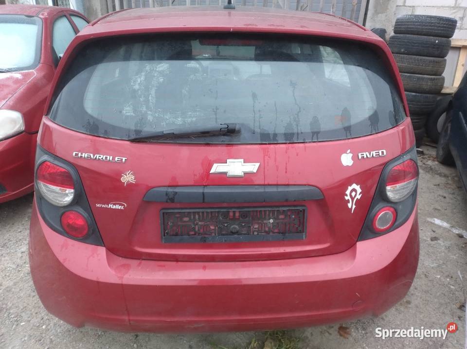 Chevrolet Aveo T300 12 B 2012r Części Wysyłka
