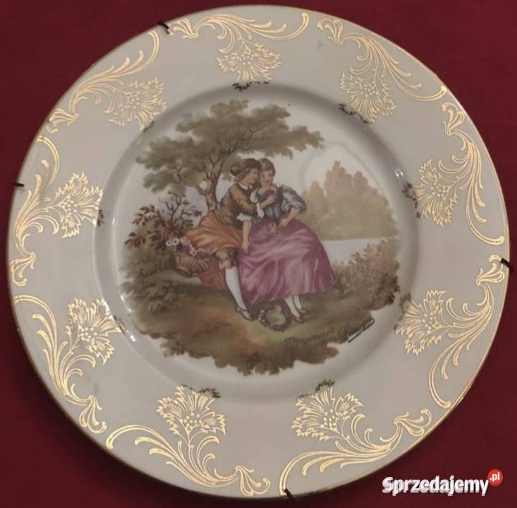 PORCELAINE DE LIMOGES FRANCEduża patera łódzkie sprzedam
