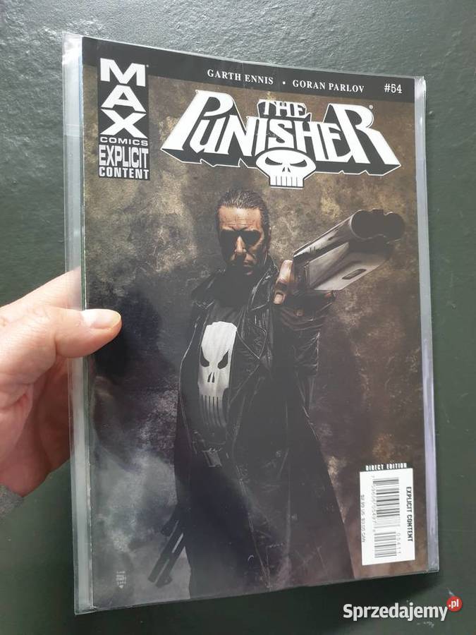 The Punisher zestaw 5 oryginalnych komiksów Komiksy Gdynia