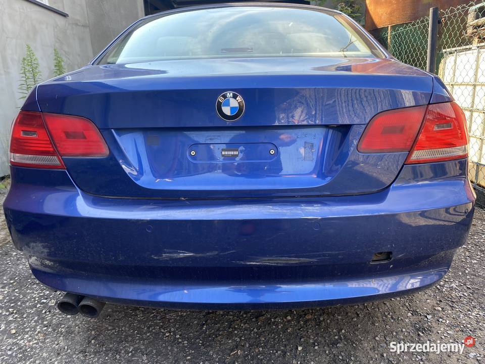 Klapa bagażnika BMW E92 Montegoblau A51 części blacharskie śląskie