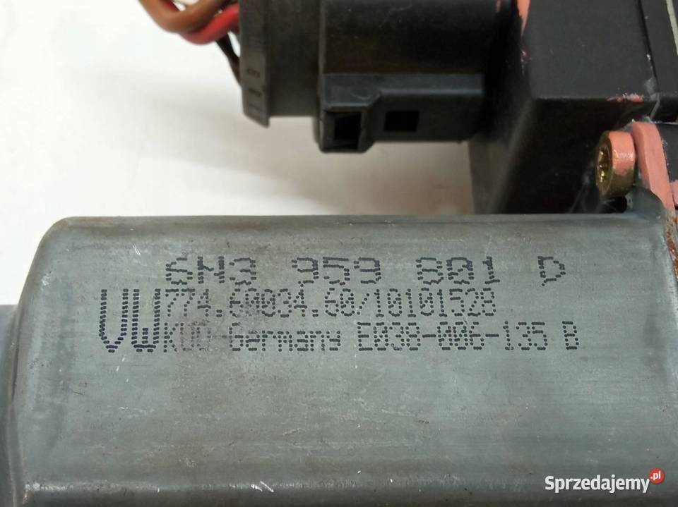 MECHANIZM SZYBY LEWY PRZÓD 5D 6N3959801D VW Mechanizmy opuszczania szyb świętokrzyskie