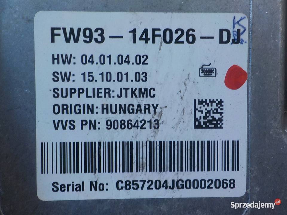 JAGUAR XE 20 D 15r SEDAN 4D modul sterownik Suków