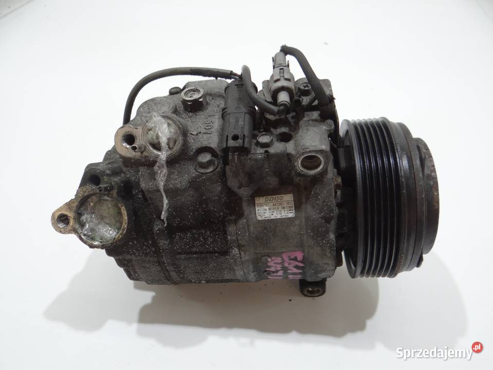 KOMPRESOR SPRĘŻARKA KLIMATYZACJI BMW E60 E61 Strzyżewice
