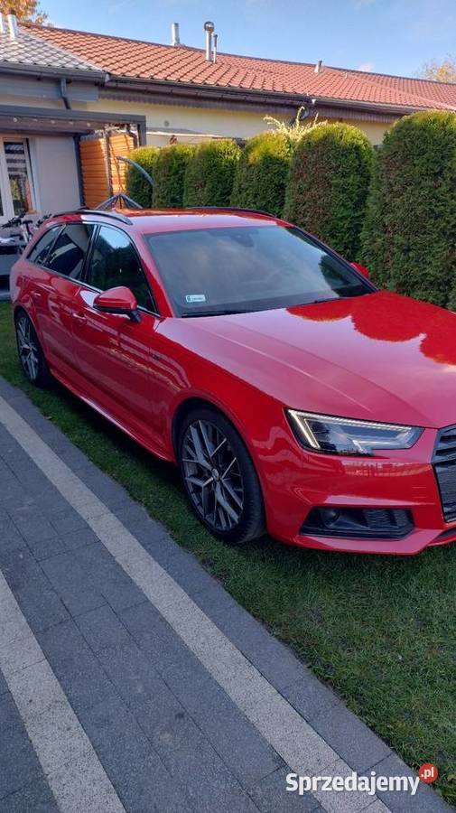 Audi A4 b9 SLine Virtual 3 strefy hak lubuskie Gorzów Wielkopolski sprzedam