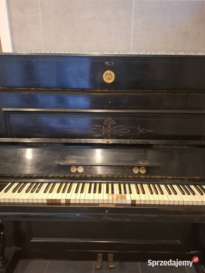 Pianino zabytkowe C Wagner Berlin 150 lat wielkopolskie Poznań