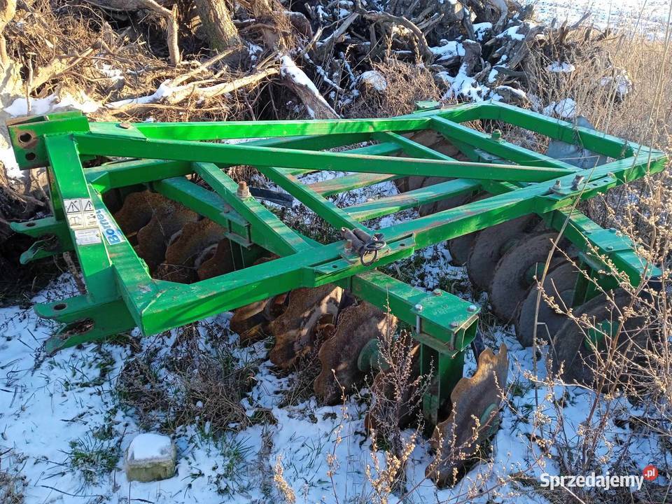 Brona talerzowa nieuszkodzony mazowieckie Grabów nad Pilicą