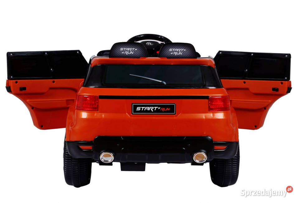 Autko Start Run na akumulator Pomarańczowy SUV